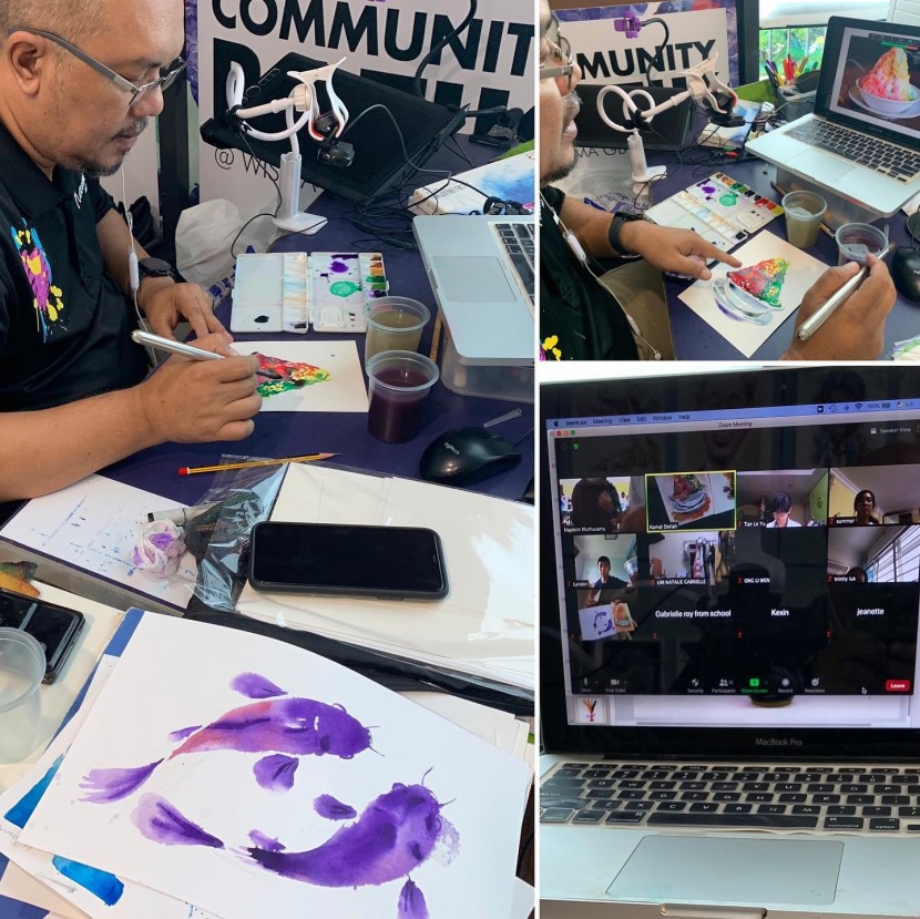 Watercolor lessons online